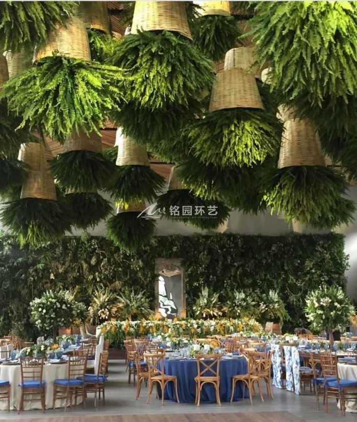 餐厅室内植物墙